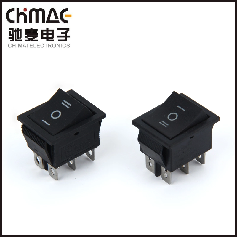 6 Pins on-on Function Rocker Switch Kcd1 Kcd4 Series