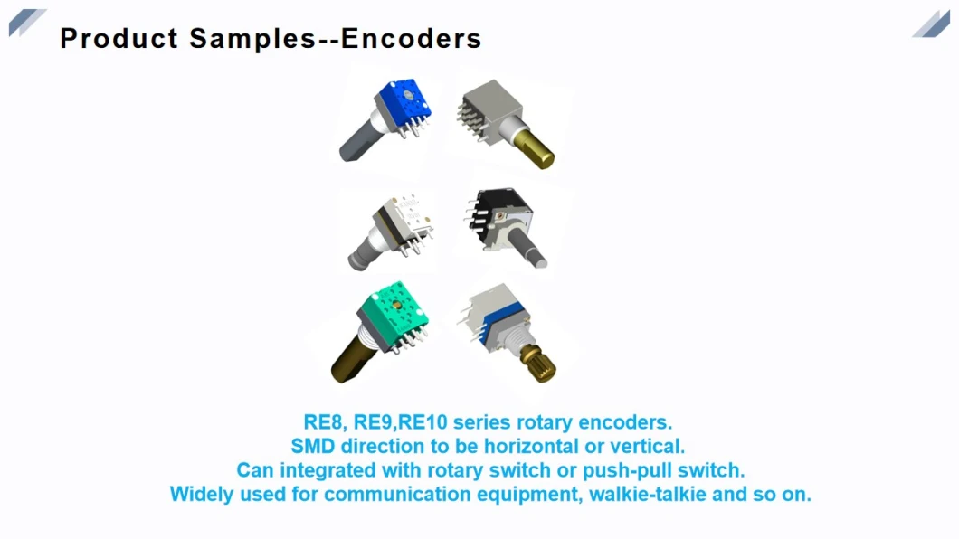 RS1010 Horizontal Type Band Switch, Rotary Switch for Audio Products, Household Appliances