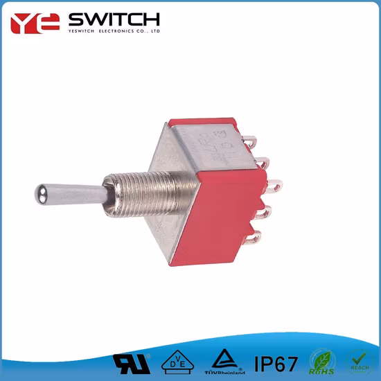 ULおよびENEC認証を取得したIP68 20Aトグルスイッチ