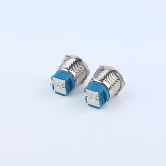 22mm金属防水プッシュボタンスイッチ（フラットボタン付き）